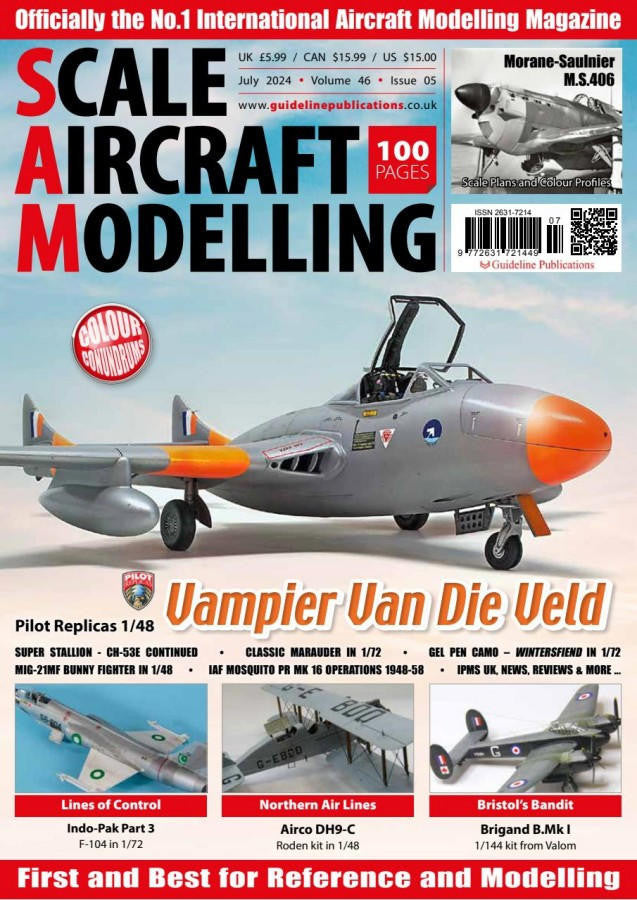 Guideline Publishing Scale Aircraft Modelling Magazine July 2024